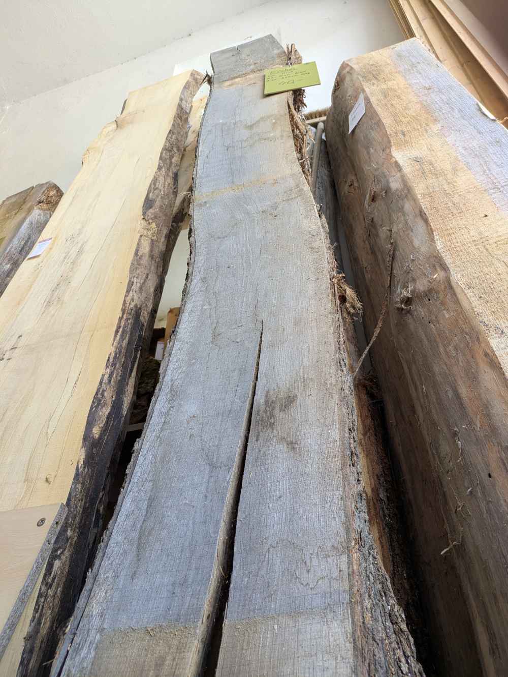 Eiche Bohle mit Baumkante