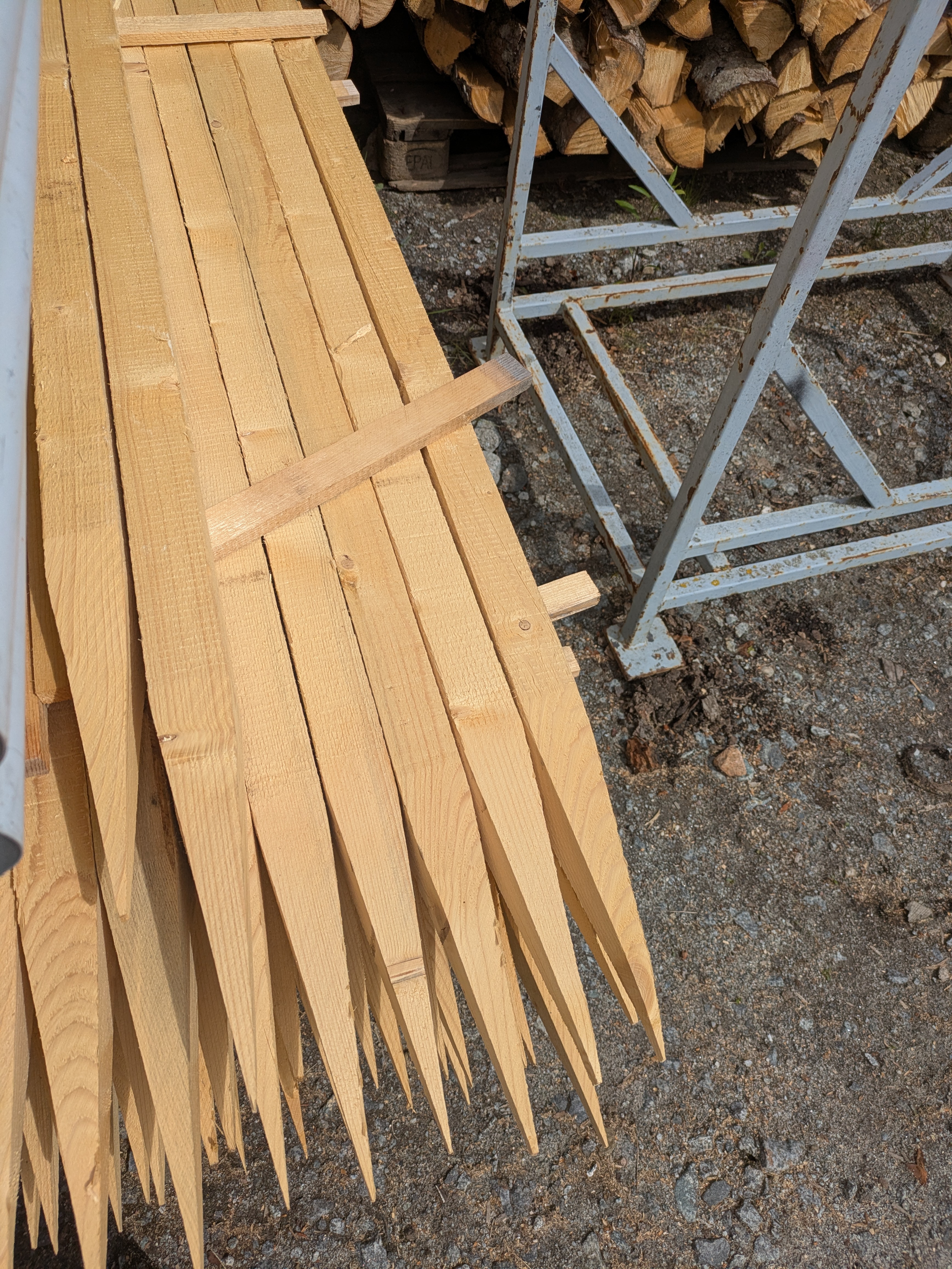 5/8 er Holzpfahl