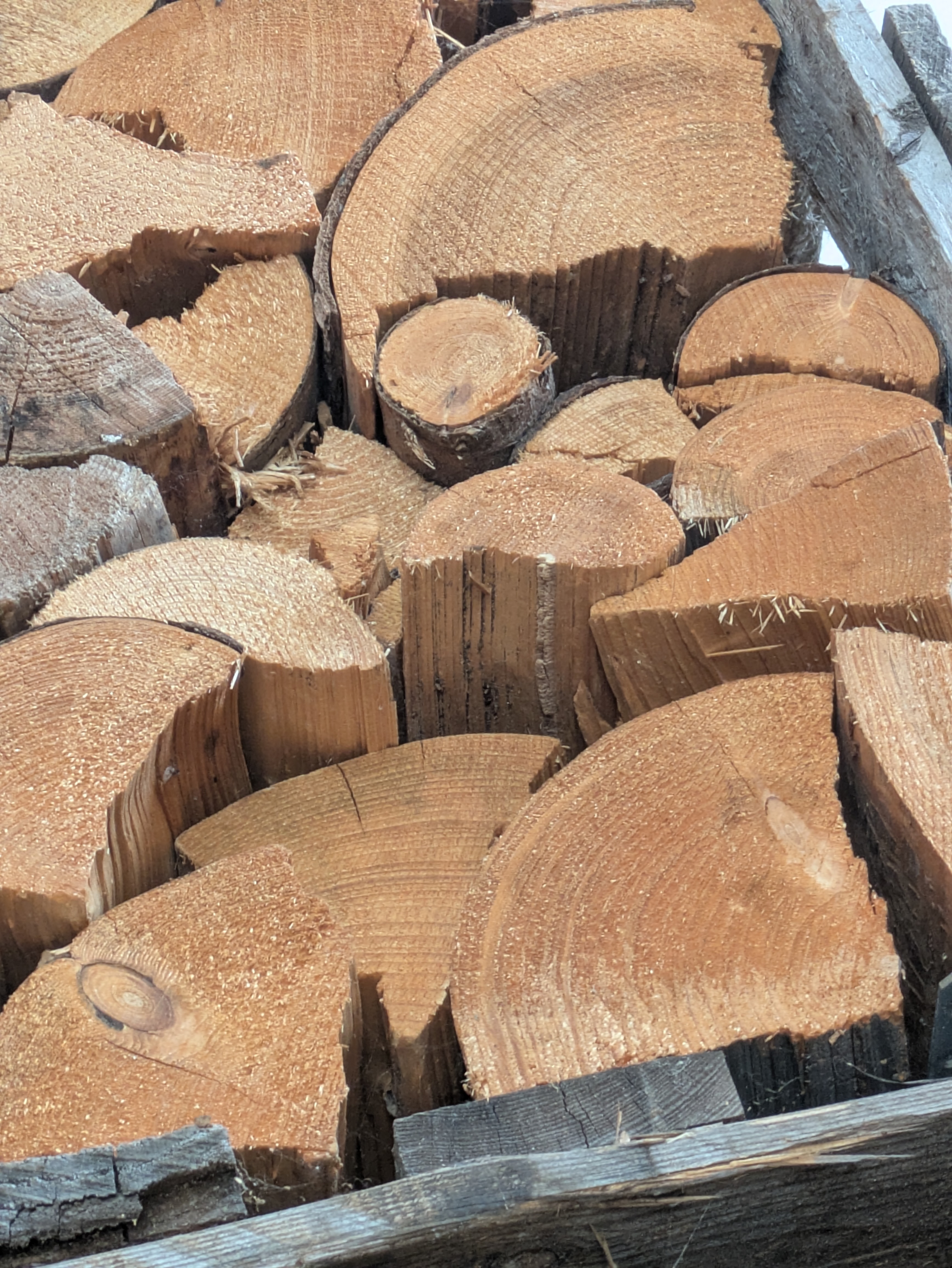 Kiste (1 RM) Brennholz