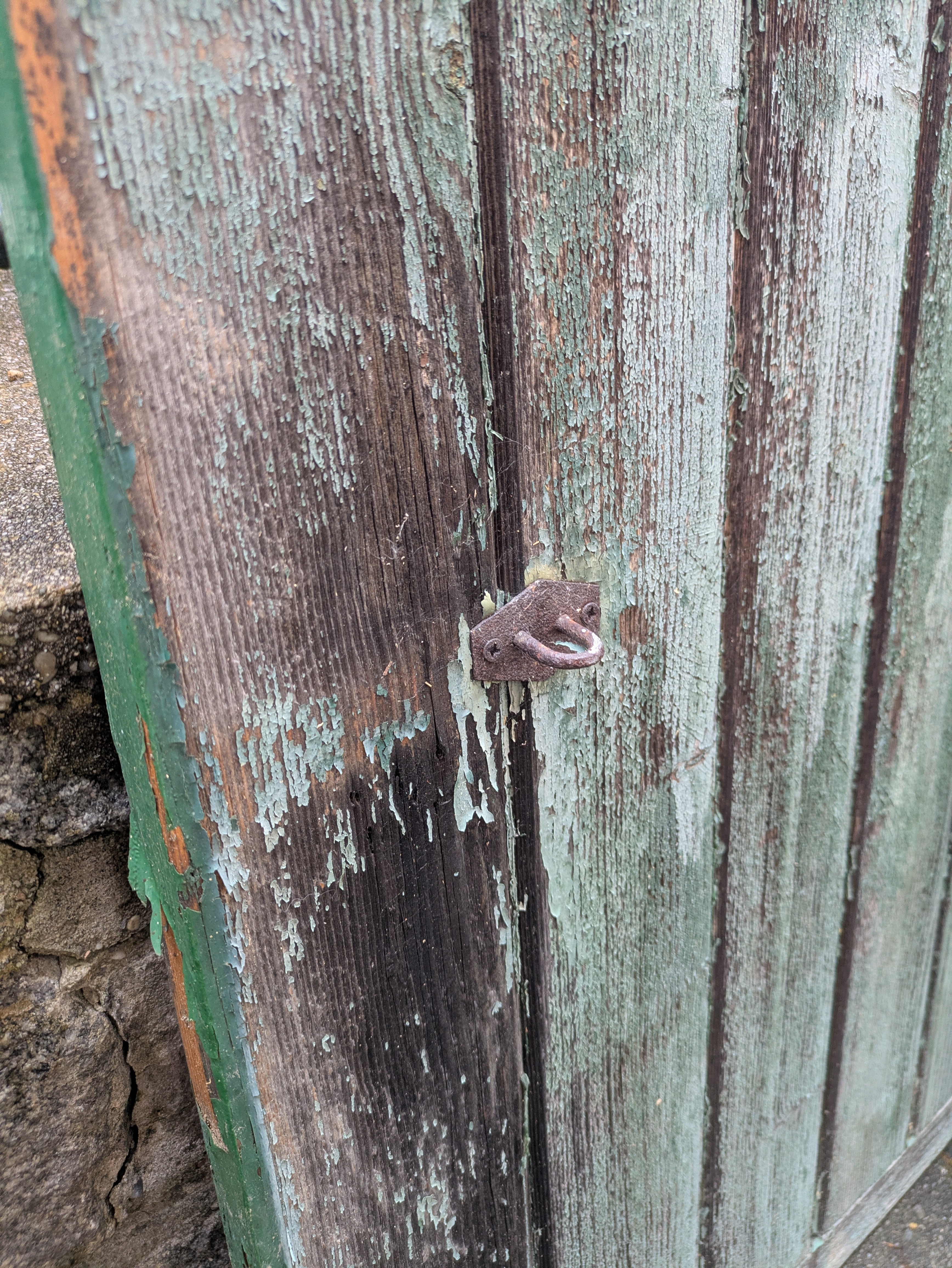 Fensterläden shabby grün/türkis